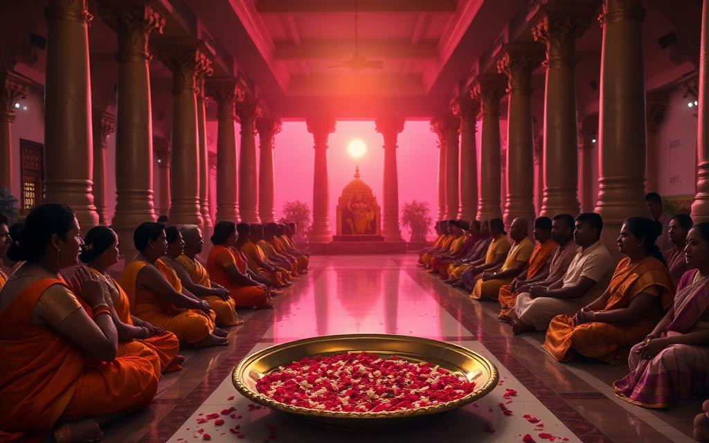 Ashram morning archana