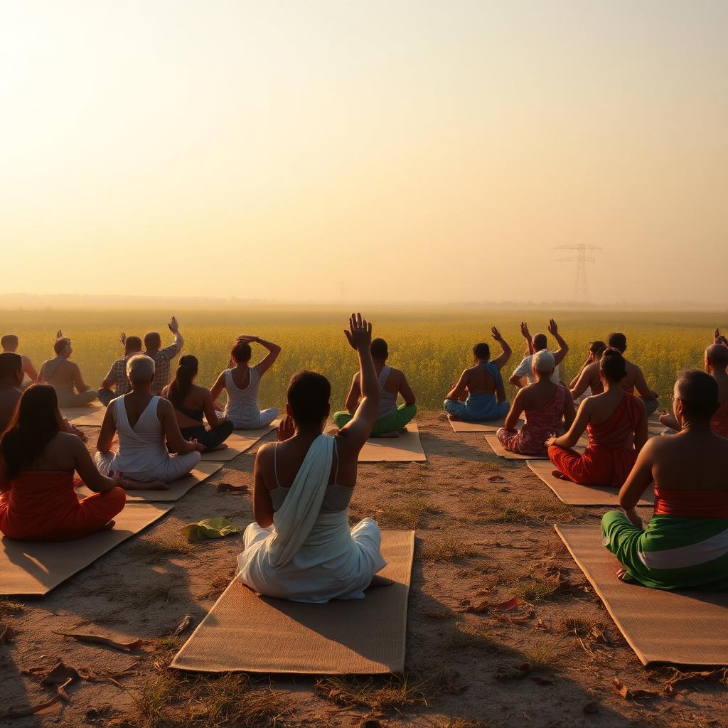 Yoga in 100,000 villages