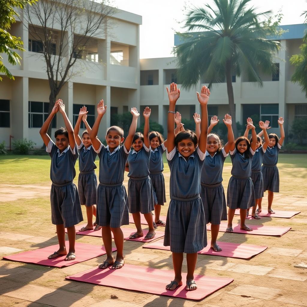 Yoga for school children
