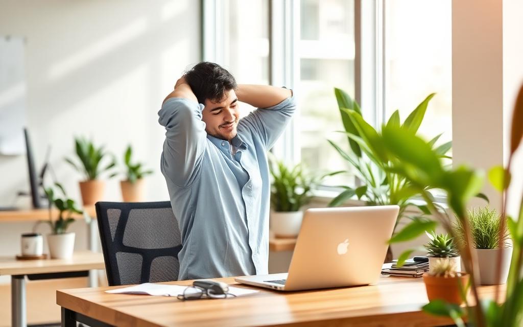 Upa Yoga — desk reset